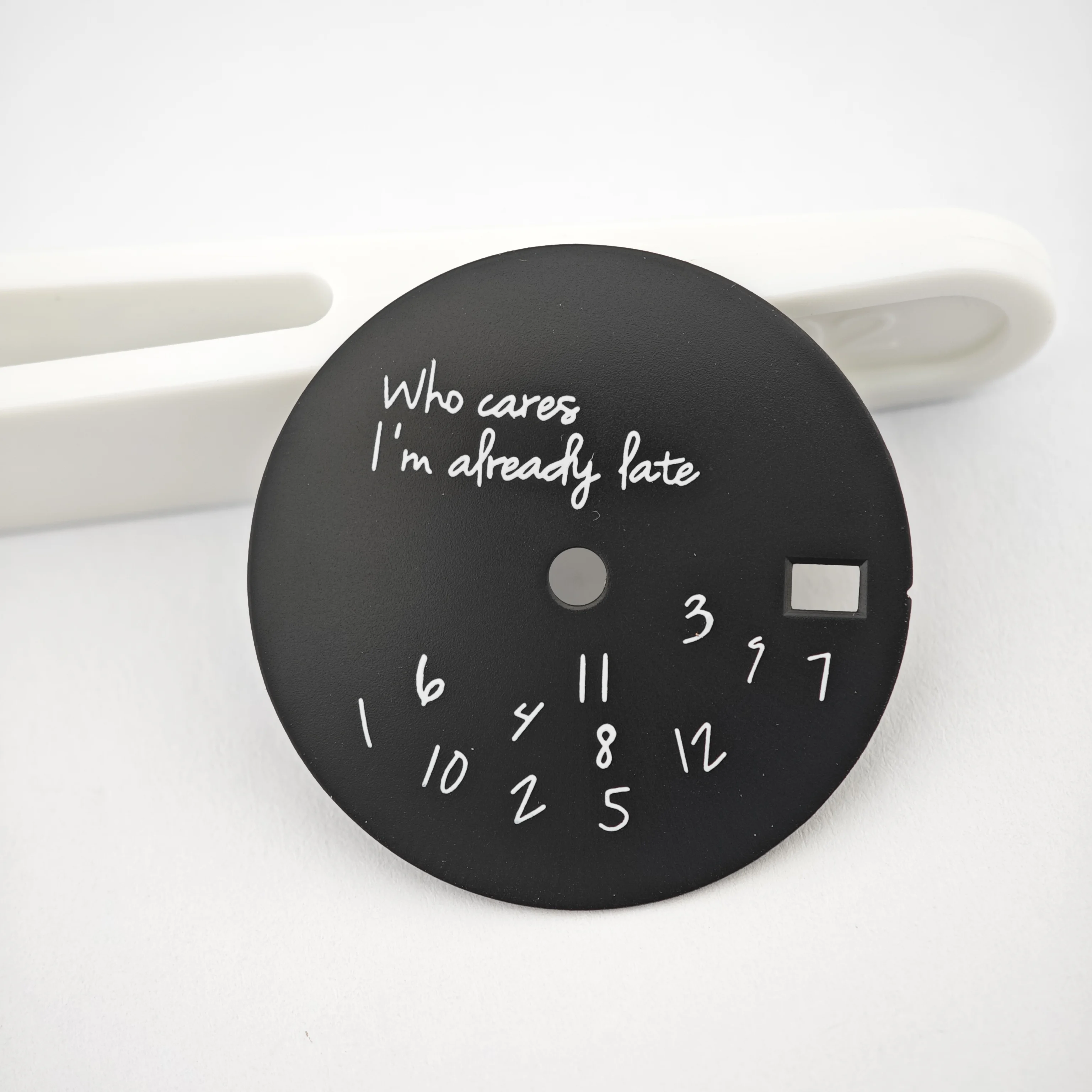 Esfera de reloj de 28,5mm que se importa ya tarde, esfera nh35, piezas de reloj con esfera estéril, ajuste de esfera de reloj, movimiento NH35/NH36, sin logotipo