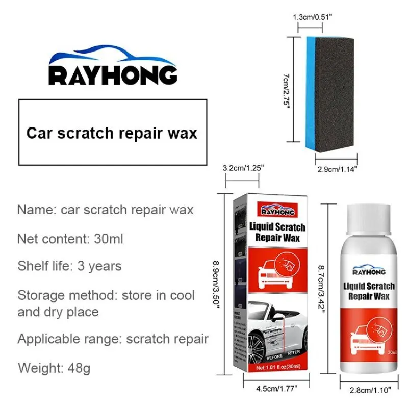 Car Scratch Reparação De Cera, Paint Refinishing Paste, Paint Repair, Paint Repair Especialidade