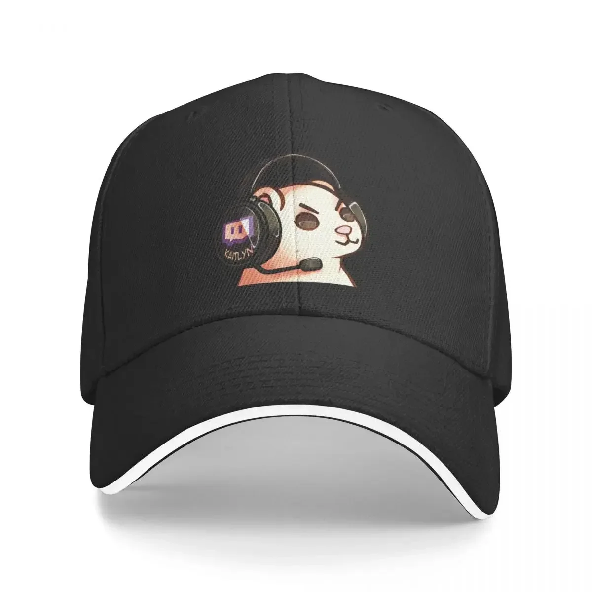 Gamer Ferret Cap Baseball Cap Custom Cap western Hat Women's Hats Men's