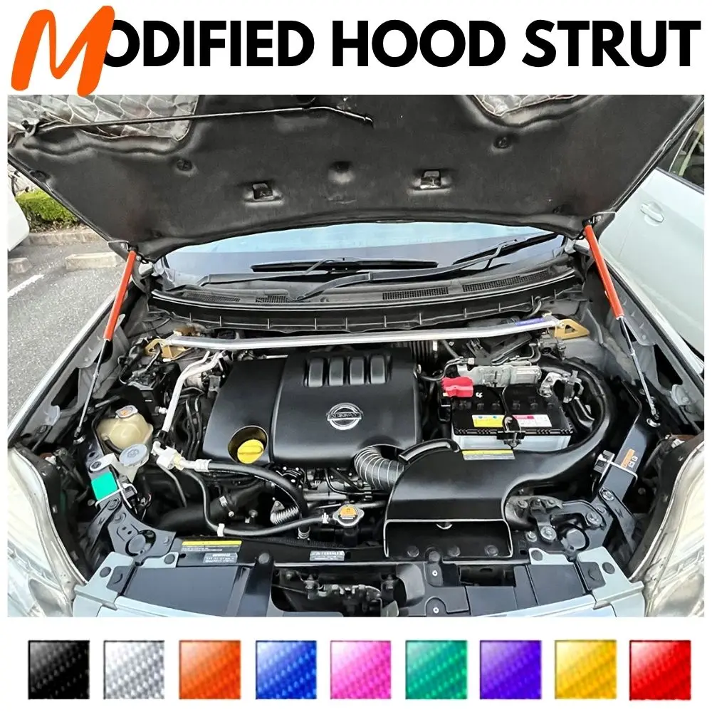 

Front Hood Struts for Nissan X-Trail 2nd generation (T31) 2007-2013 Shock Lift Supports Bonnet Gas Dampers Springs No-Drill