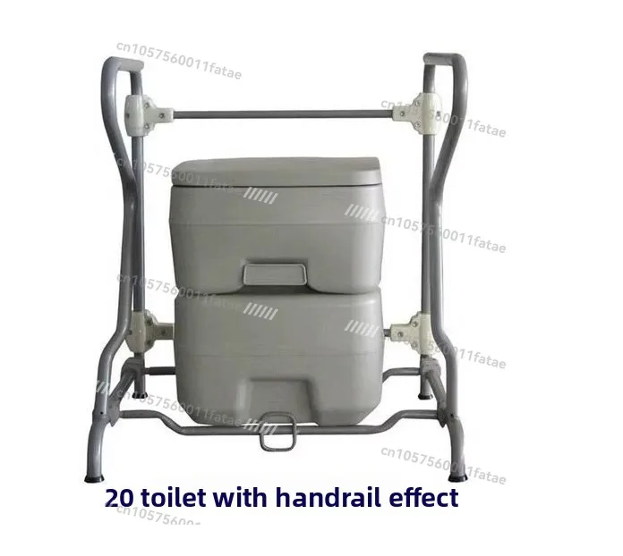 Portable Toilet Toilet Holder Foldable Mobile Flushable Home Elderly Pregnant Woman Fixed