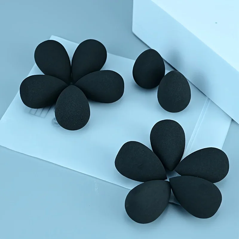 Mini ensemble d'éponges de maquillage 6/12 pièces, mélangeurs humides/secs sans Latex pour fond de teint/correcteur/surligneur |   Taille voyage Tous types de peau