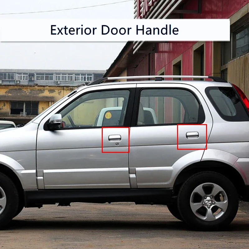 Interior / Exterior Door Handles For Zotye Hunter /T200 Front Rear Left Right Inner /outer Door Handle knob