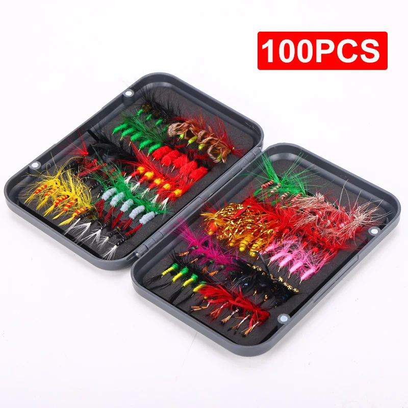 Anzuelos para pesca con mosca WEIHE – Microcebo para ríos - imagen 5