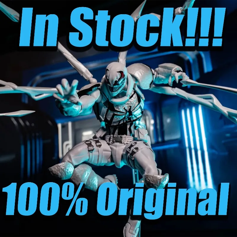 

16cm in Stock Agent Anti Venom Ct Toys Agent Venom Figure Spiderman Anime Figure Action Figure Model Customized Gifts Toys