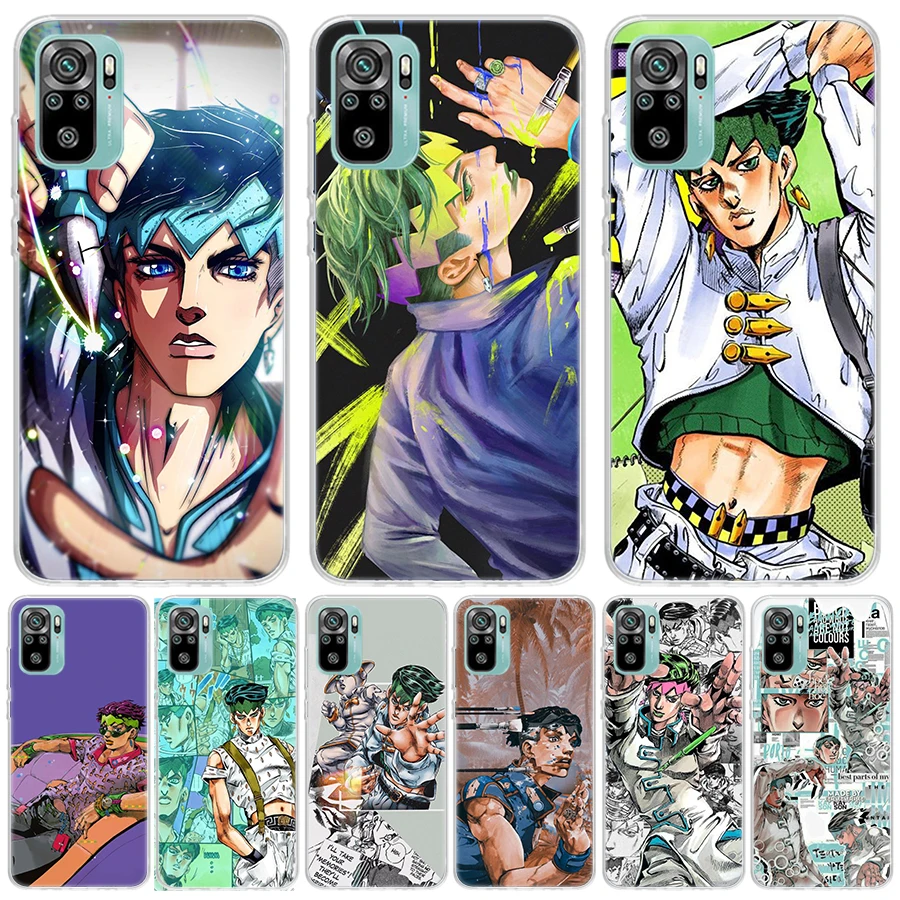 JoJo's Bizarre Adventure Rohan Kishibe For Xiaomi Redmi Note 14 13 12 11 10 Pro Phone Case 12S 11S 11T 11E Plus 14Pro 13Pro 12Pr