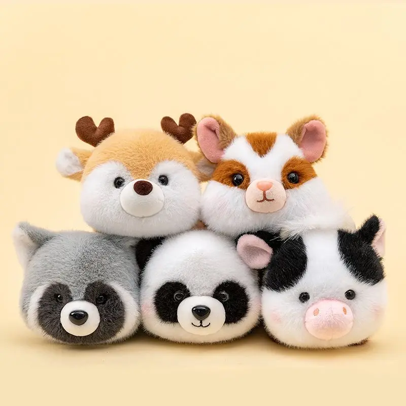 

Cute Dodo Face Plush Toy Party Style Table Companion Doll Panda Pig Doll Female Birthday Gift