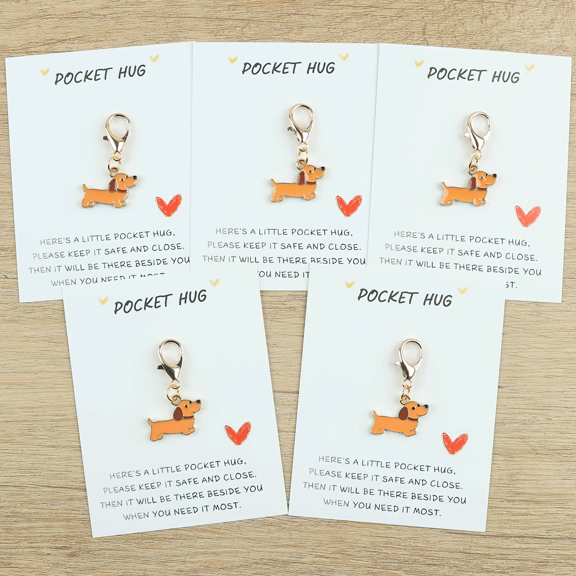 5 Pcs Cute Dachshund Keychain, - đánh giá và giá Matcha