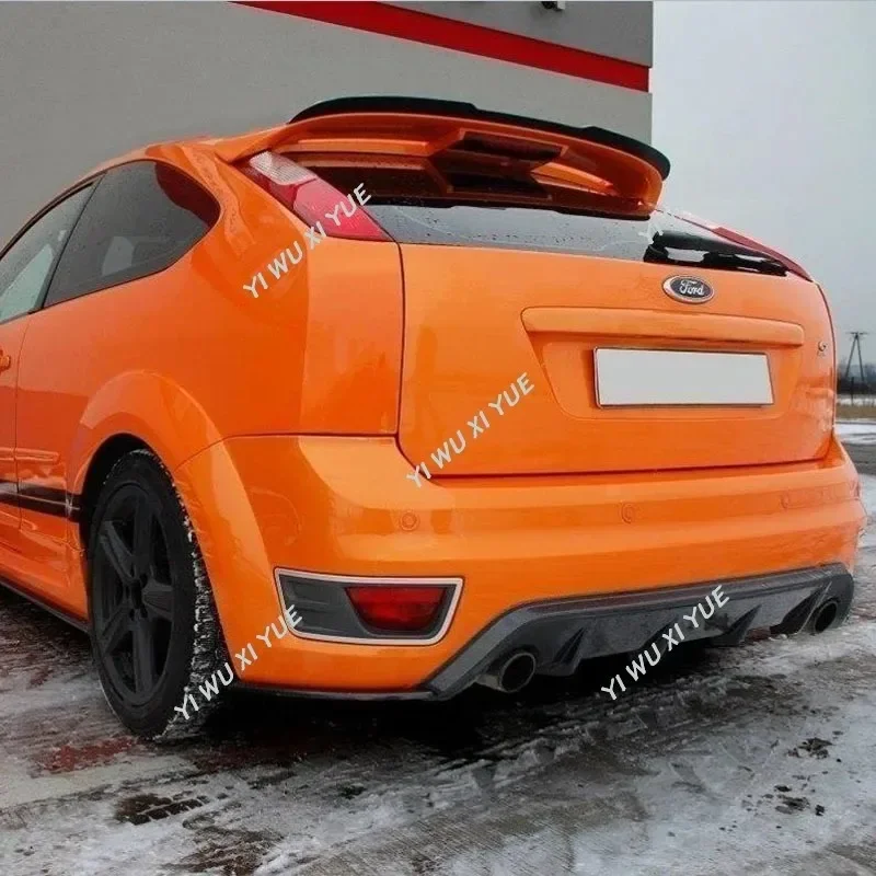 For Ford Focus MK2 ST 2004-2011 MK2 ST Car Rear Roof Spoiler Lip Wing Lip  Car Tail Rear Trunk Roof Lip Spoiler Wing Car Tuning
