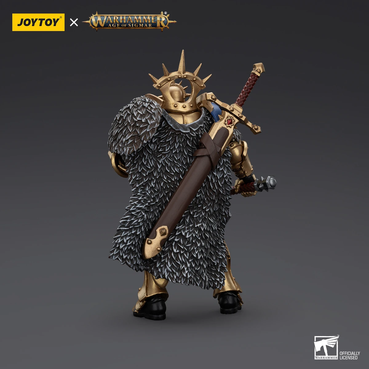 JOYTOY Warhammer AGE OF SIGMAR Stormcast Eternals Blacktalons Hendrick, หมาป่าเงิน Action Figures คอลเลกชันต้นฉบับ