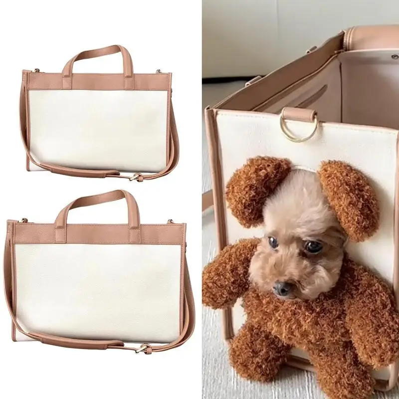 Pet Carriers For Dogs Large Capacity Dog Carrier Multifunctional Outdoor Cat Bags Puppy Breathable Carrying Pouch For Bunny