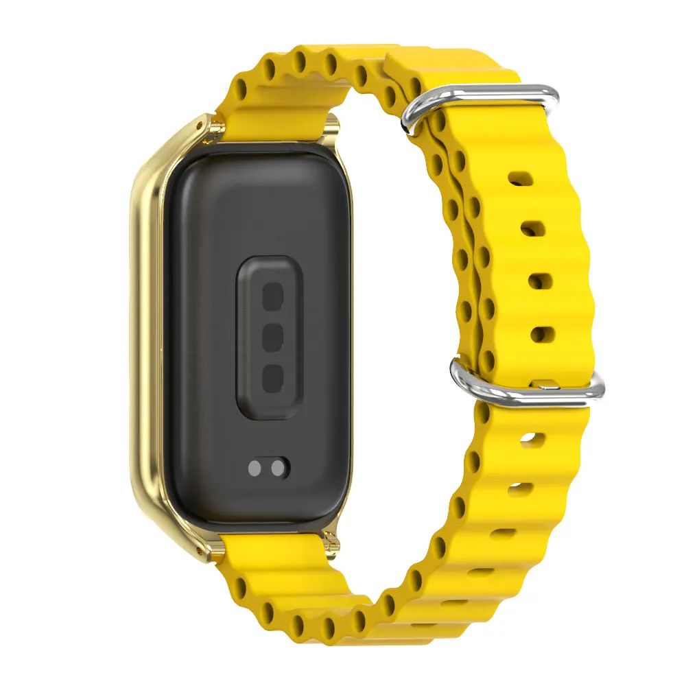 Armband für Xiaomi Mi Band 9 Active Armband Globale Version Silikon Wasserdichtes Armband Mi Smart Band 9 Active Strap – Detail 6
