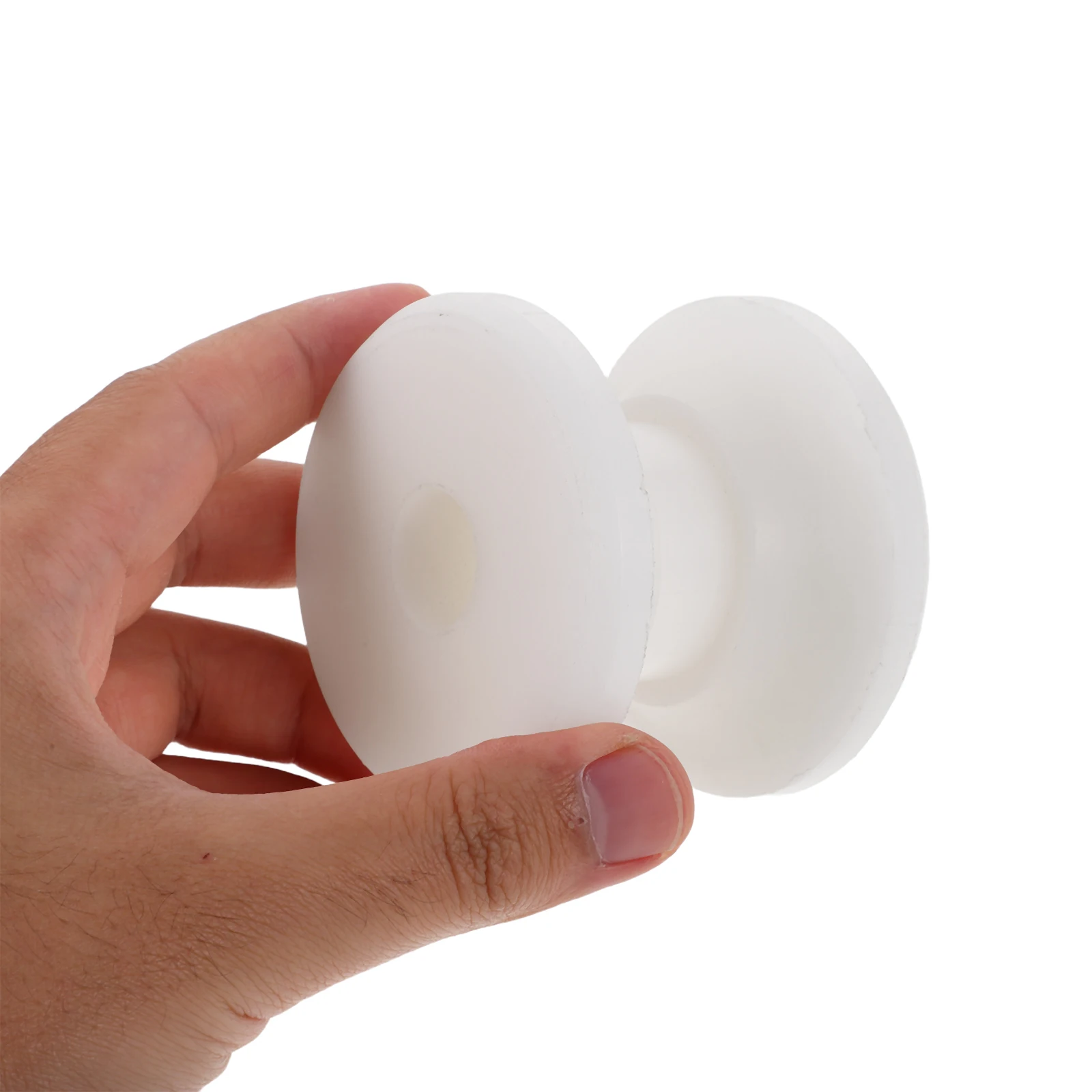 

Heavy Duty Nylon White Boat Anchor Roller Replacement Wheel Marine Pulley Accessories for Yacht Kayak Craft Marine Anchor Roller