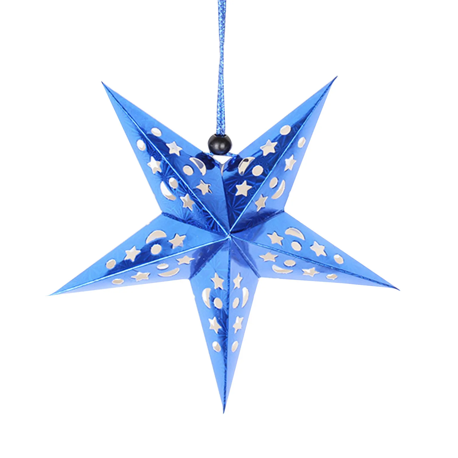 24 Inch Christmas Decoration Xmas Paper Star Holiday Star Hanging Ceiling Stars Pendant 3d Christmas Tree Lamp Shade Paper Star