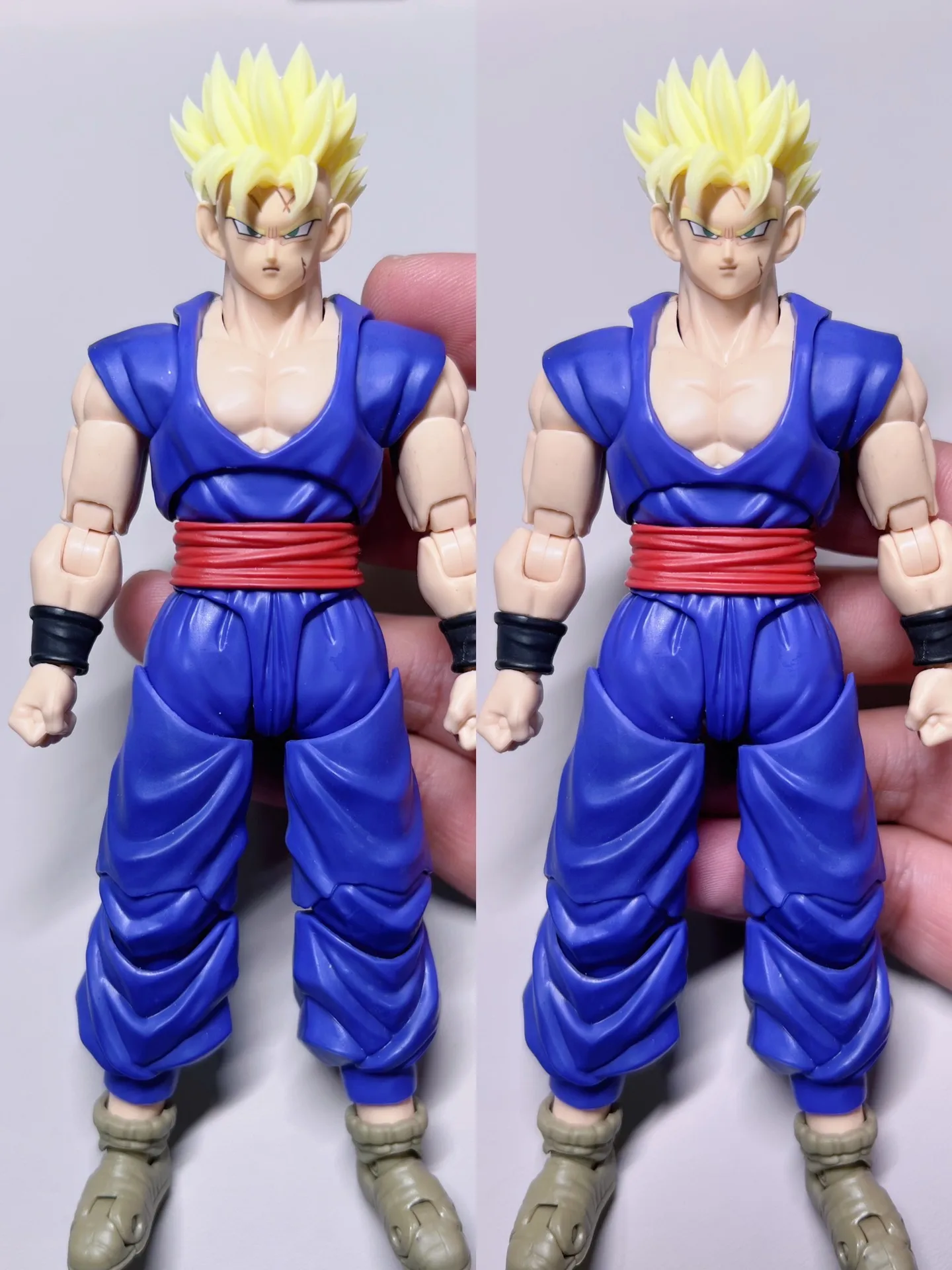 لعبة دراغون بول زد SHF سوبر سايان فيوتشر جوهان نحت الرأس ملحق شخصيات الرسوم المتحركة مجموعة ألعاب متوفرة في المخزون