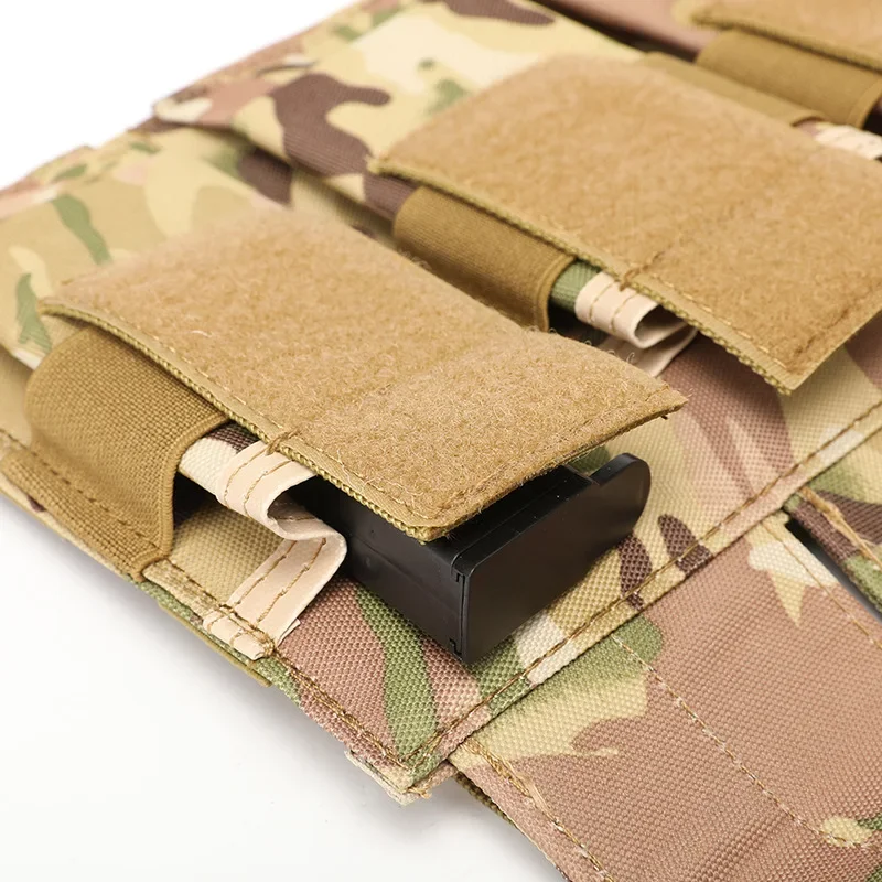 M4 M16 Molle Magazine Pouch Double Traiple Mag Holder Waist Bag Outdoor Hunting Vest Mag Holster Open-Top AK AR Magazine Pouches - view 6