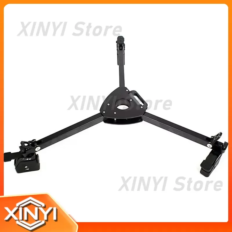 for Camera Accessories Foldable Tripod Land Professional Heavy Duty 100KG Payload Wheel Tripod Dolly With Rubber
