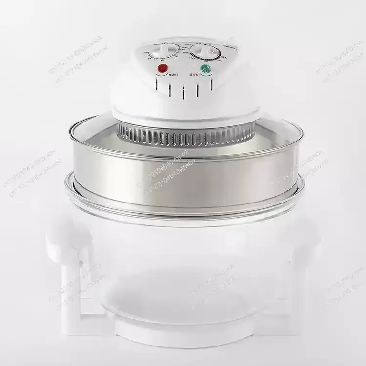 

Glass Air Fryer 220v110v Household 17L Visual Light Wave Furnace 12L Large Capacity French Fries Baking Electric Fryer