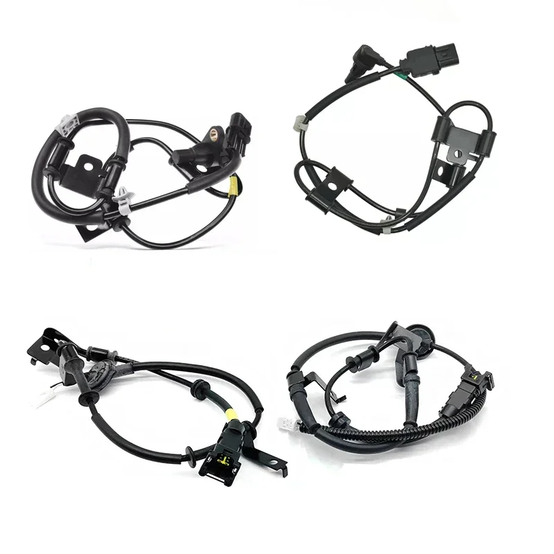 91921-1E000 91920-1E000 95671-1E000 95670-1G000 4Pcs Front Rear Left Right ABS Wheel Speed Sensor For Hyundai Accent 2010 2011