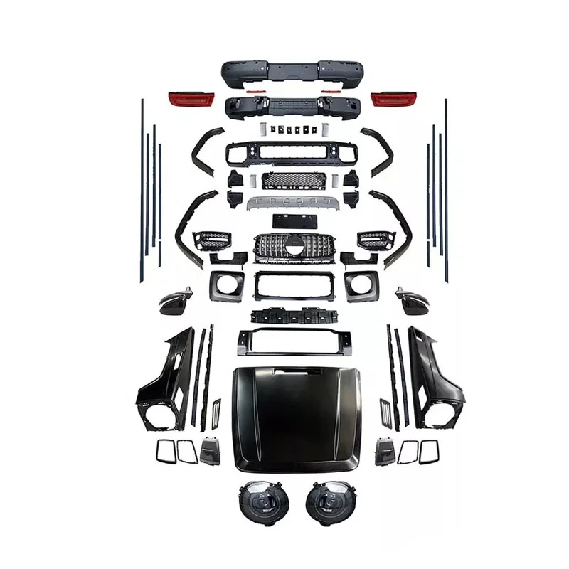 New High Quality  Style PP Car Body Kit for - W463 to W464 Front Bumper Wheel Eyebrow