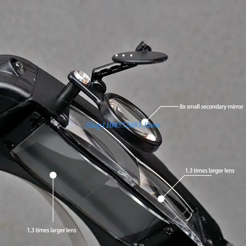 y6gd relect hands machifier مع خيار أربع عدسة لفحص تفصيلي في مختلف الحقول المهنية