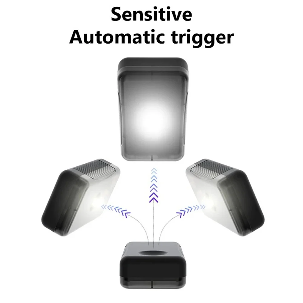 Motorcycle Locomotive Box Sensor Light LED Tail Box Anti-Collision Lamp Convenient Outdoor Fishing Camping Night Light ﻿ image 5