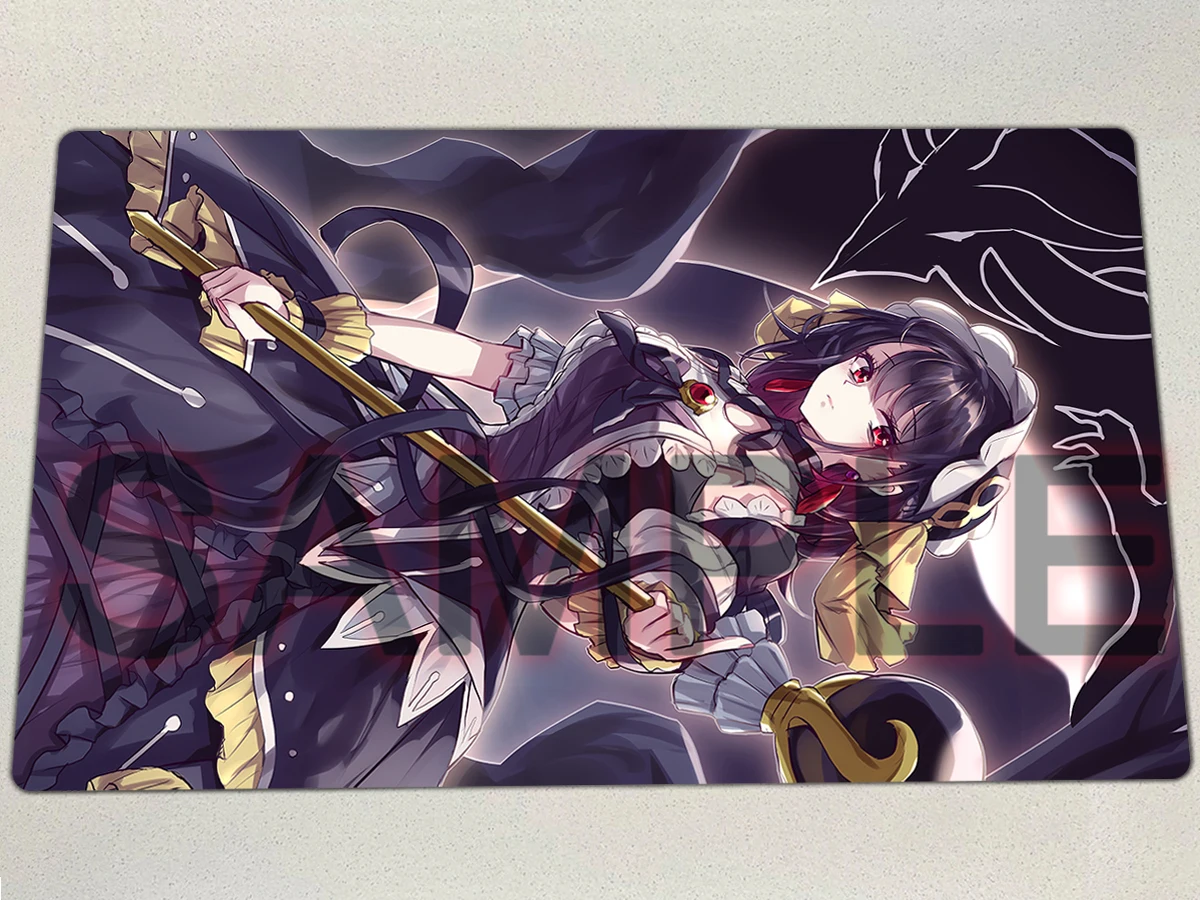 YuGiOh Playmat Underworld Goddess of the Closed World TCG CCG Mat Board Game Trading Card Game Mat Mouse Pad Rubber Gaming Pad