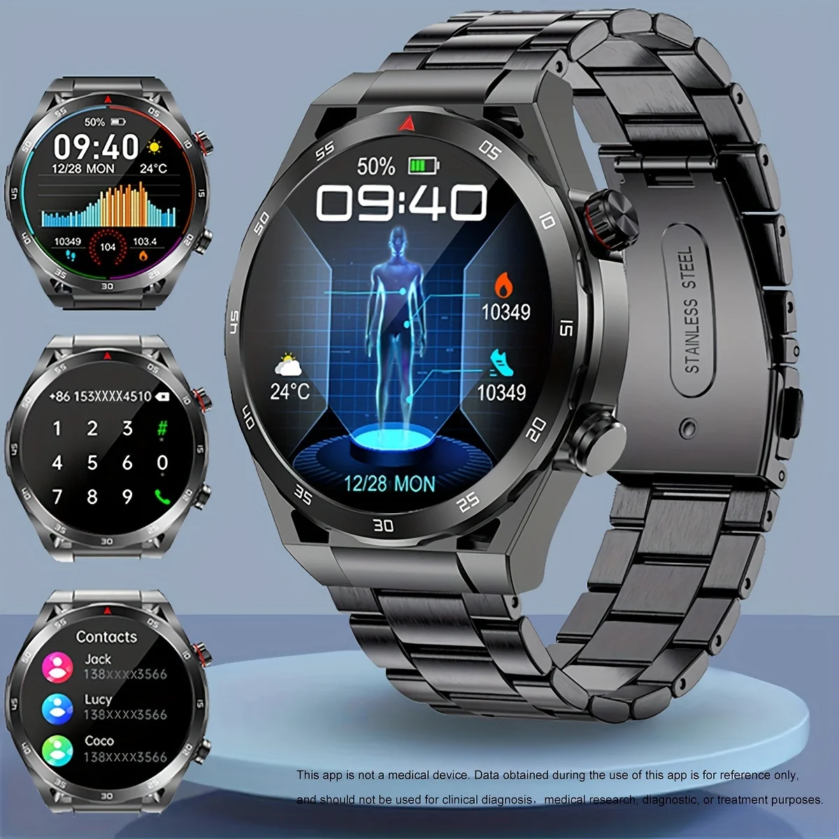 Smart Watch For Men, Wireless Call Smart Watch, Ideal Choice For Gifts