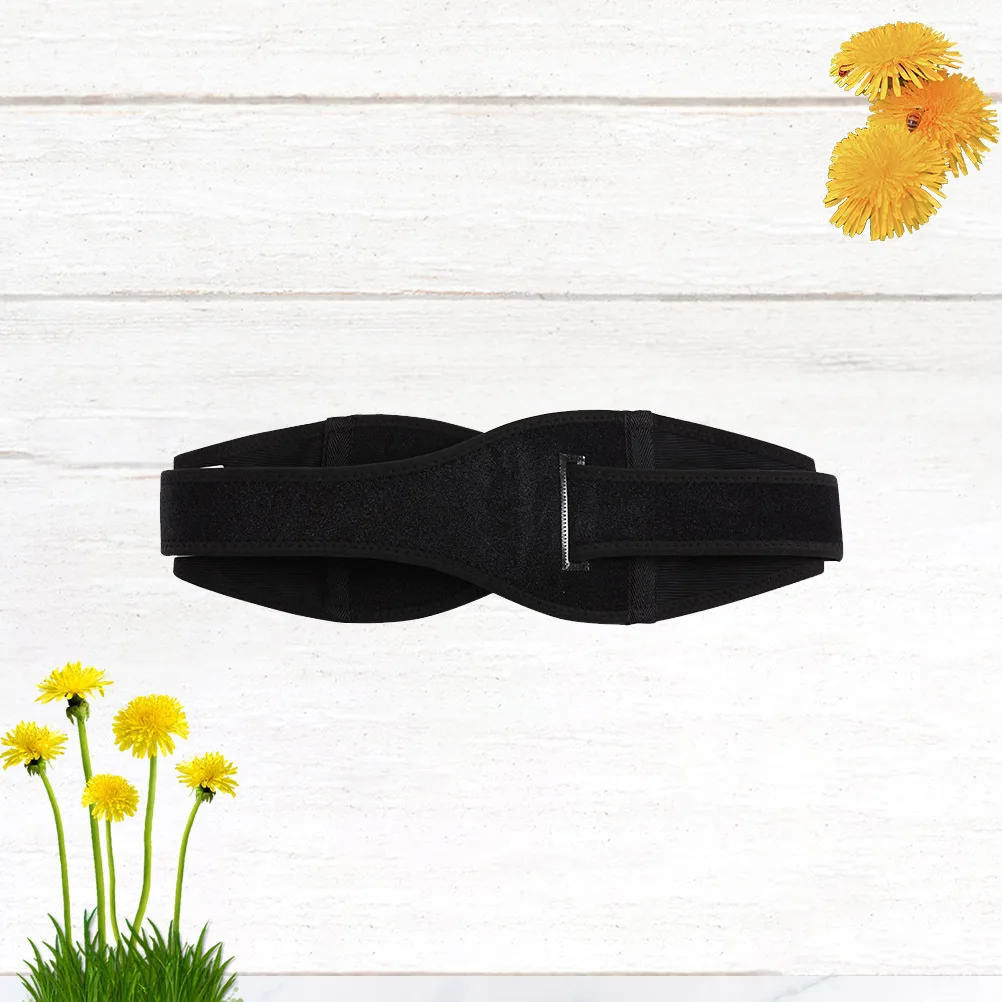 حزام تصحيح الحوض، شريط مطاطي أسود قابل للتنفس لتصحيح الورك في الحوض بعد الولادة، مشكل الجسم