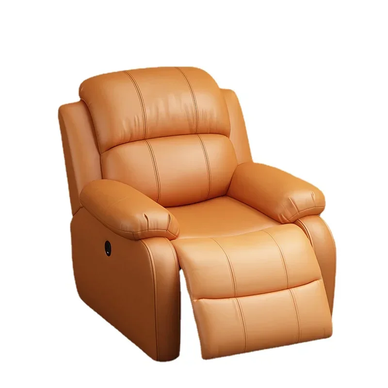 ~Space cabin sofa technology fabric single swing electric nail massage lazy multi-function chair living room