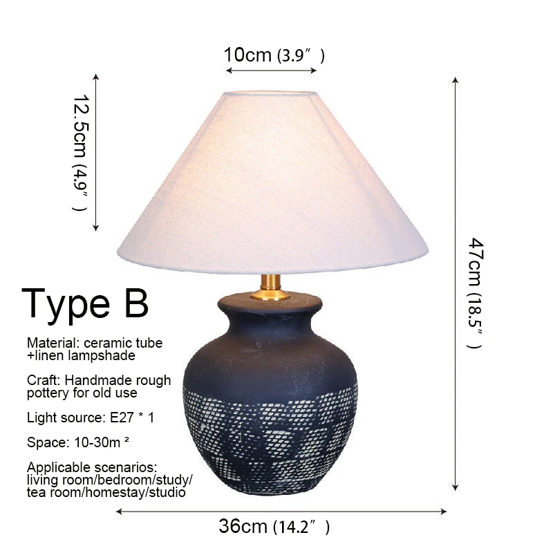 Sofeina Nordic Keramische Tafellamp Moderne Kunst Woonkamer Slaapkamer Studeervilla Geleid Originaliteit Bureaulamp