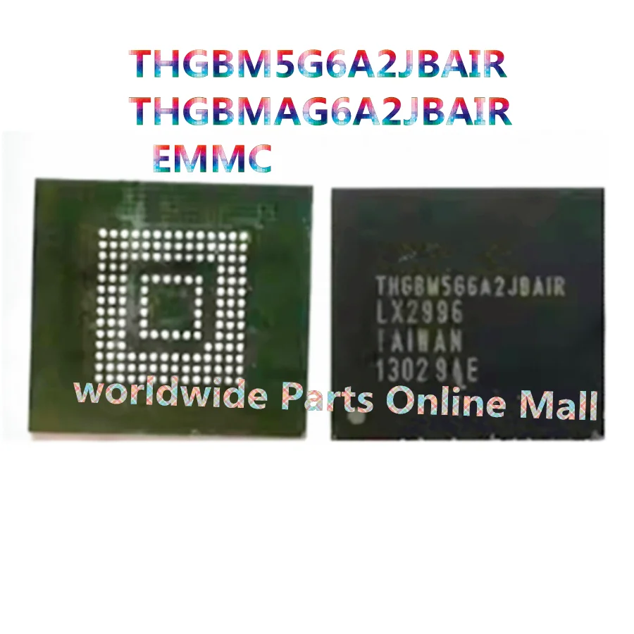 

THGBM5G6A2JBAIR THGBMAG6A2JBAIR Toshiba 153 ball emmc mobile phone repair hard drive IC