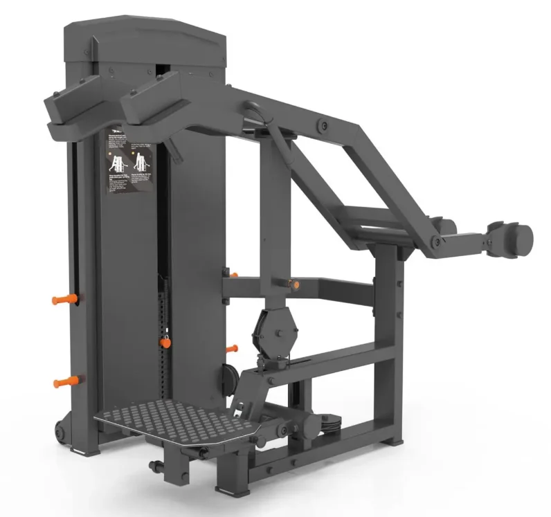 

Adjustable Steel Hip Leg Gym Fitness Equipment with Motion Trajectory Human Engineering Training Feature Pin Loaded Trainer 1