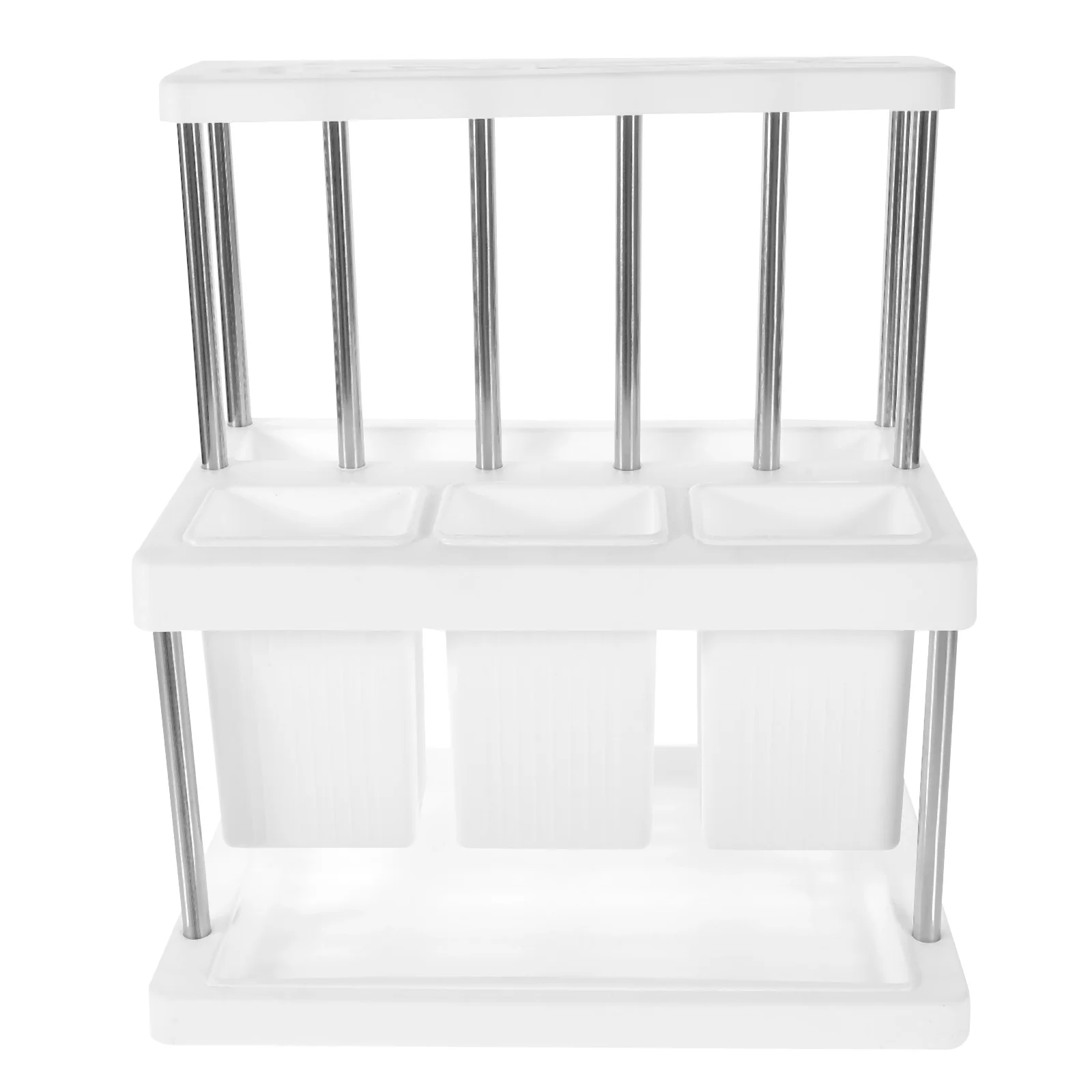 

Cutlery Holder Multi Section Utensil Holder for Kitchen Countertop Chopstick Spoon Fork Storage Organizer Drainage