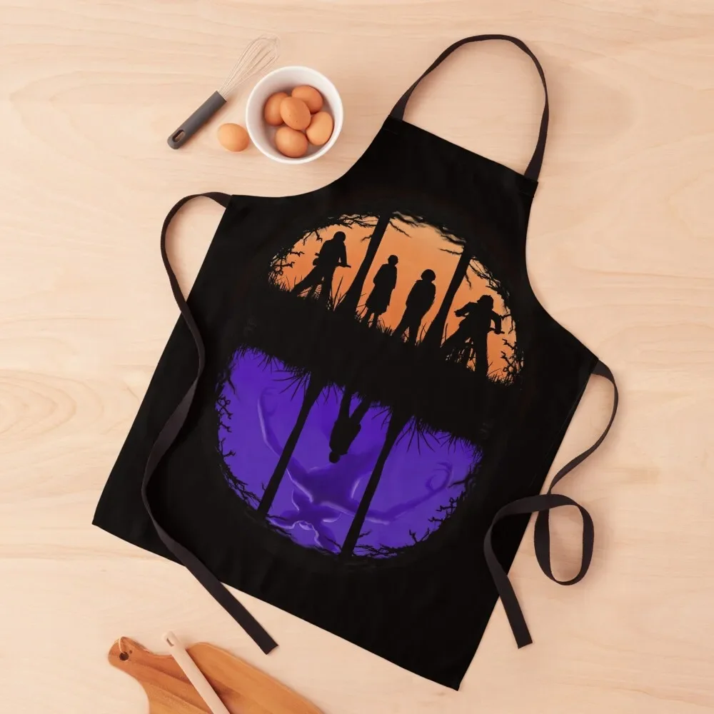 Strange Silhouettes Apron christmas 2024 kitchen gadgets Chef Uniform Utensils For Kitchen Apron