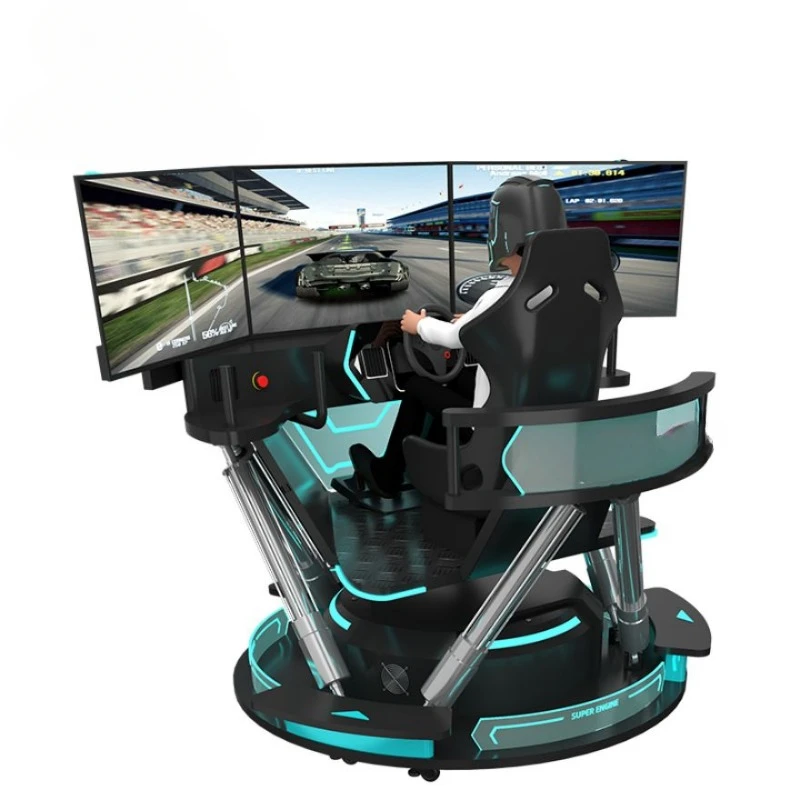 

Crazy City 9D Vr Car Game Machine Virtual Reality Simulation Rides Racing Driving Motion Race Seat Simulator Price