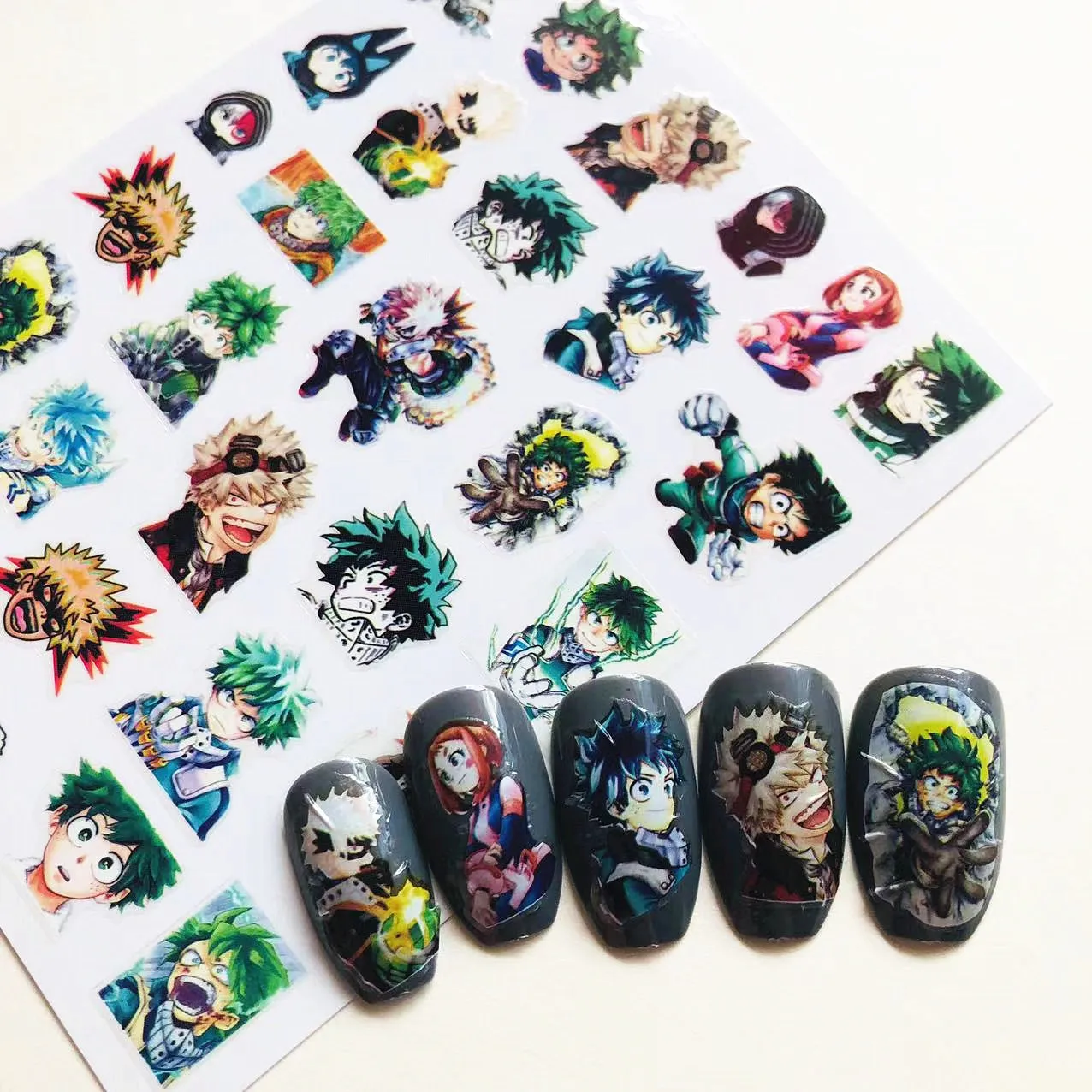 TSC-322NEW  Manga NANA Anime 3d Nail Art Stickers Decal Slider Template Diy Nail Tool Decorations