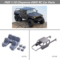 FMS 1/18 Cheyenne RC Crawler Car Shell and Chair Decoration Parts