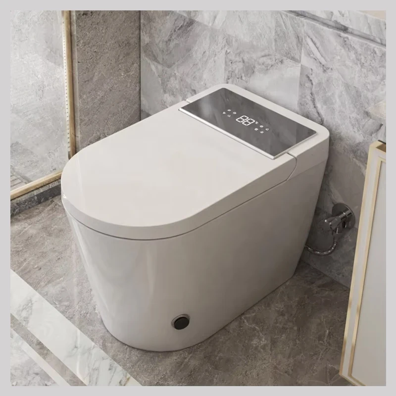 Hot Selling Heated Seat Dual Flush Elongated Auto Bidet Toilets Night Light Japanese Smart Toilet