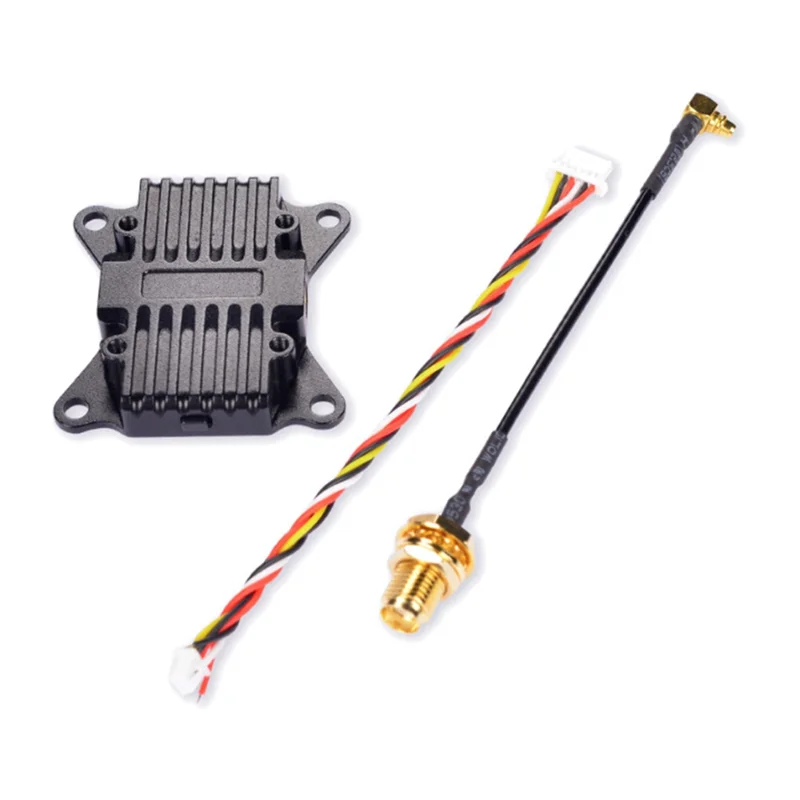 VO-5.8G 2,5 W FPV VTX FPV Drone transmisor de Audio y vídeo 48CH para FPV Dron de largo alcance RC avión