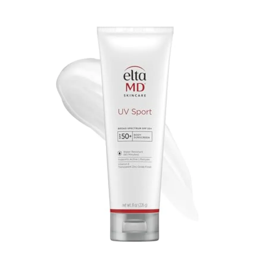 

UV Sport Sunscreen Lotion SPF 50 for face and body, zinc oxide formula, water and sweat resistant, ideal for active lifestyles,