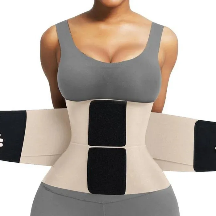 Leopard Print Waist Fitness Body Sculpting Sports Protective Belt Waist Belly Women Elastic Waist Elastic High Elastic Yoga