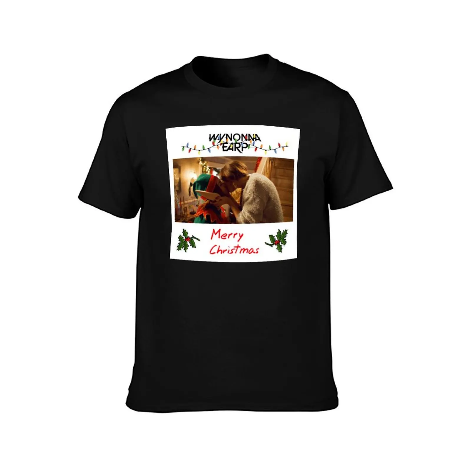 Wynonna Earp Christmas - WayHaught T-Shirt Everyday Wear Basic Short Sleeve Top T-Shirt