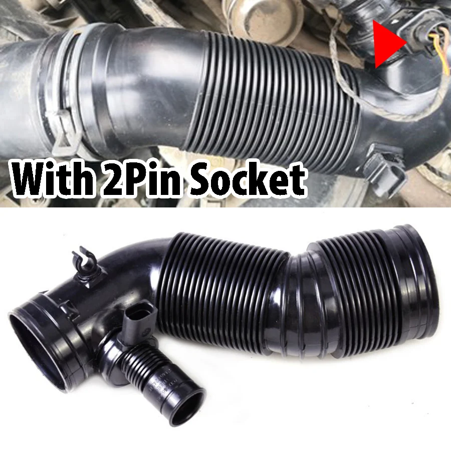 Wooeight 1x Auto Air Intake Hose Pipe 1J0129684N 1J0 129 684 T 1J0129684CG For VW MK4 GOLF Bora SEAT Leon Toledo Skoda Octavia