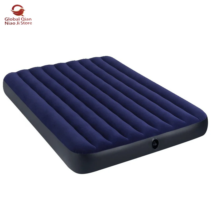 Air Mattress Household Double Thickened Single Outdoor Portable Lunch Break Folding Inflatable Bed Air Mattress Bed