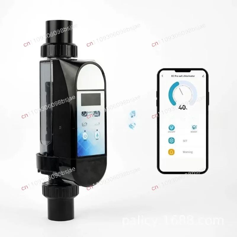 100‑240V Pool Chlorinator System Automatic Self Adapting Operation Salt Water Pool Chlorine Generator for Swimming Pool