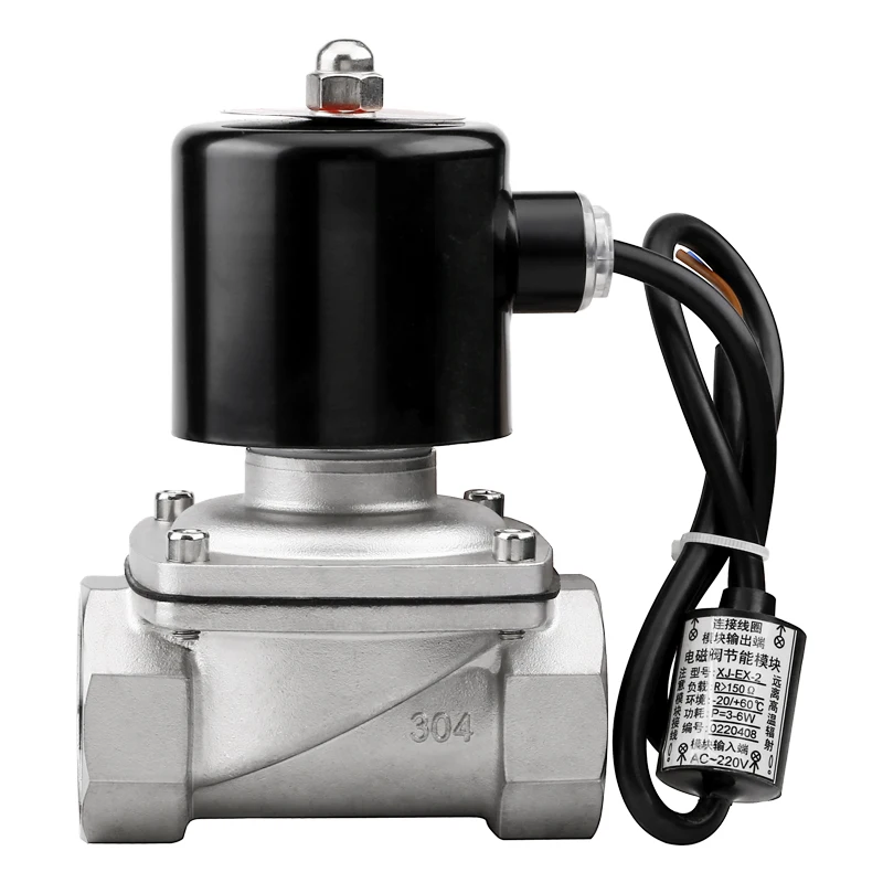 Hydraulic Solenoid Valve 24V 12V 220v Stainless Steel 304 Brass Solenoid Valve Electric Actuator Electric Butterfly Valve