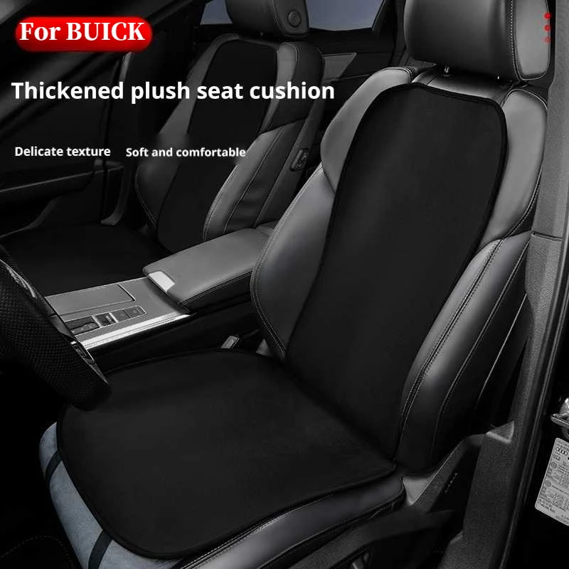 For Buick Car Seat Cushion Excelle Verano Regal LaCrosse Encore Envision Enclave GL8 Flannel Seat Cover Four Seasons
