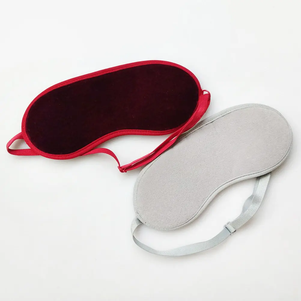 1Set Sleep Eye Mask Ultra Soft Breathable Material Light Blocking Shading Eye Cover Portable Compact for Men Women Teens Travel