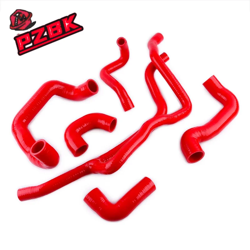 6PCS Silicone Intercooler Turbo Radiator Hose Kit For BMW E30 M20 325 325i 1988-1993